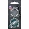 Hillman NFL Metal Black Key Chain, 3PK 710868